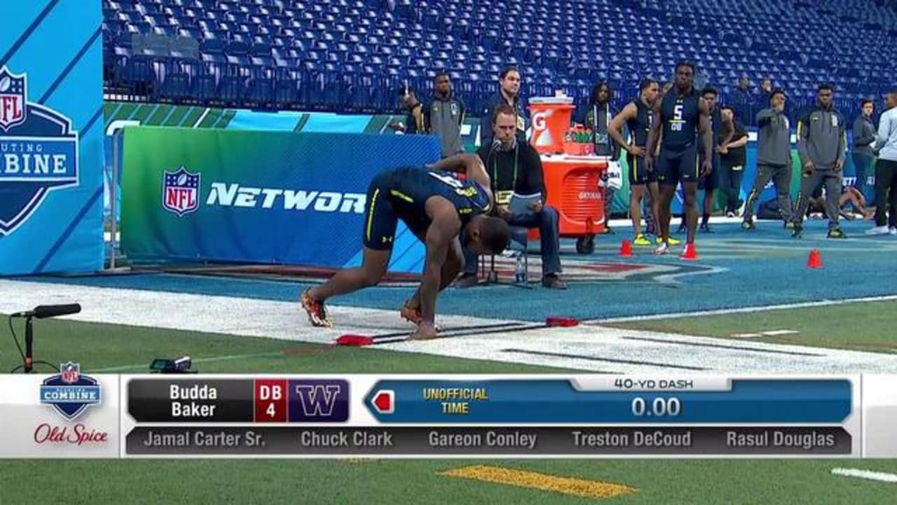 Budda Baker Runs 4.45 40-Yard Dash