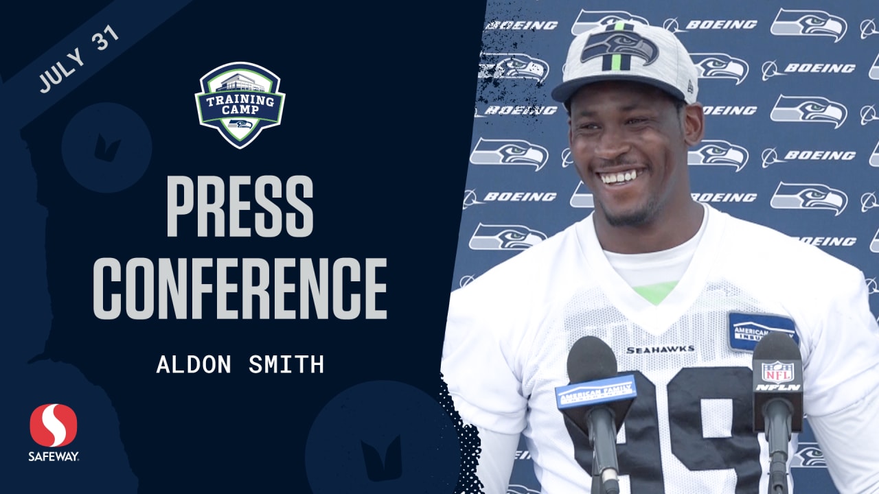 Aldon Smith on field now for Seattle, but uncertainty awaits