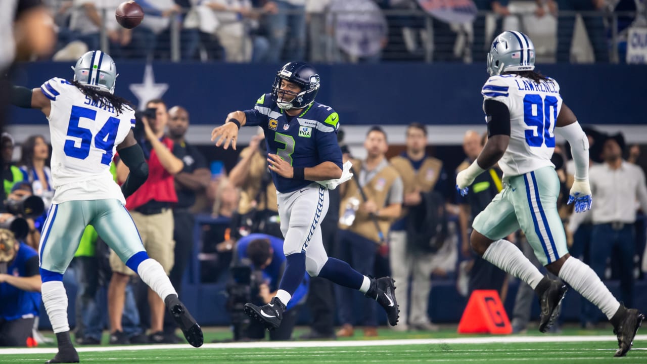 Wilson throws 5 more TD passes, Seahawks beat Cowboys 38-31 Dak Prescott DK  Metcalf Russell Wilson AP Seattle Seahawks