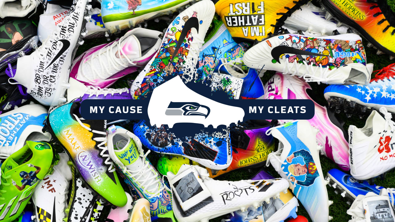 seahawks football cleats