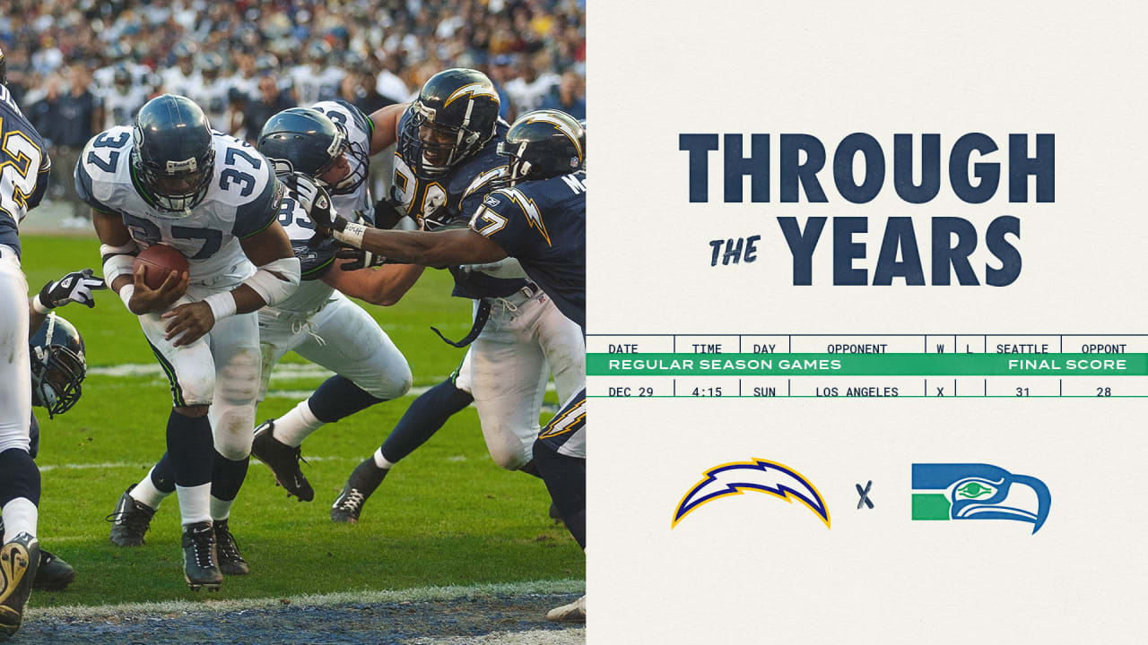 PHOTOS Seahawks vs. Chargers Through the Years