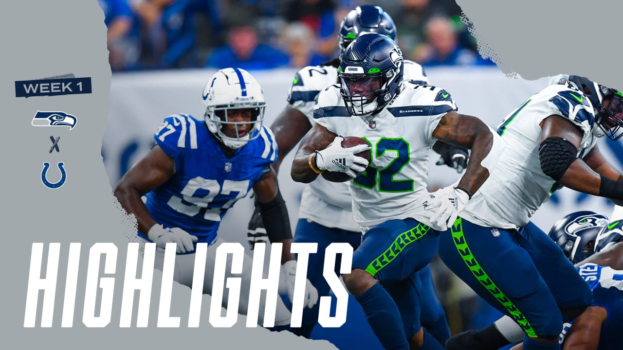 Seahawks vs. Colts Week 1 Highlights