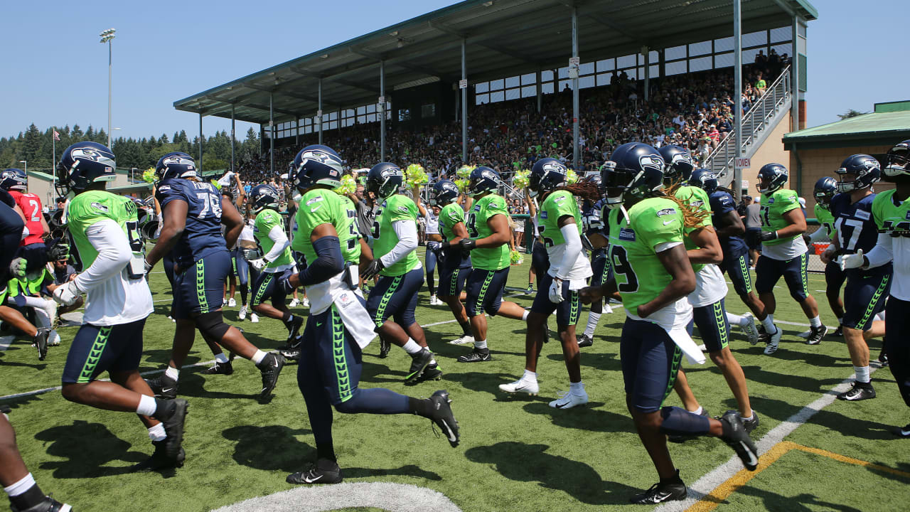 Seattle Seahawks wide receiver Jazz Ferguson (87) makes a 41-yard