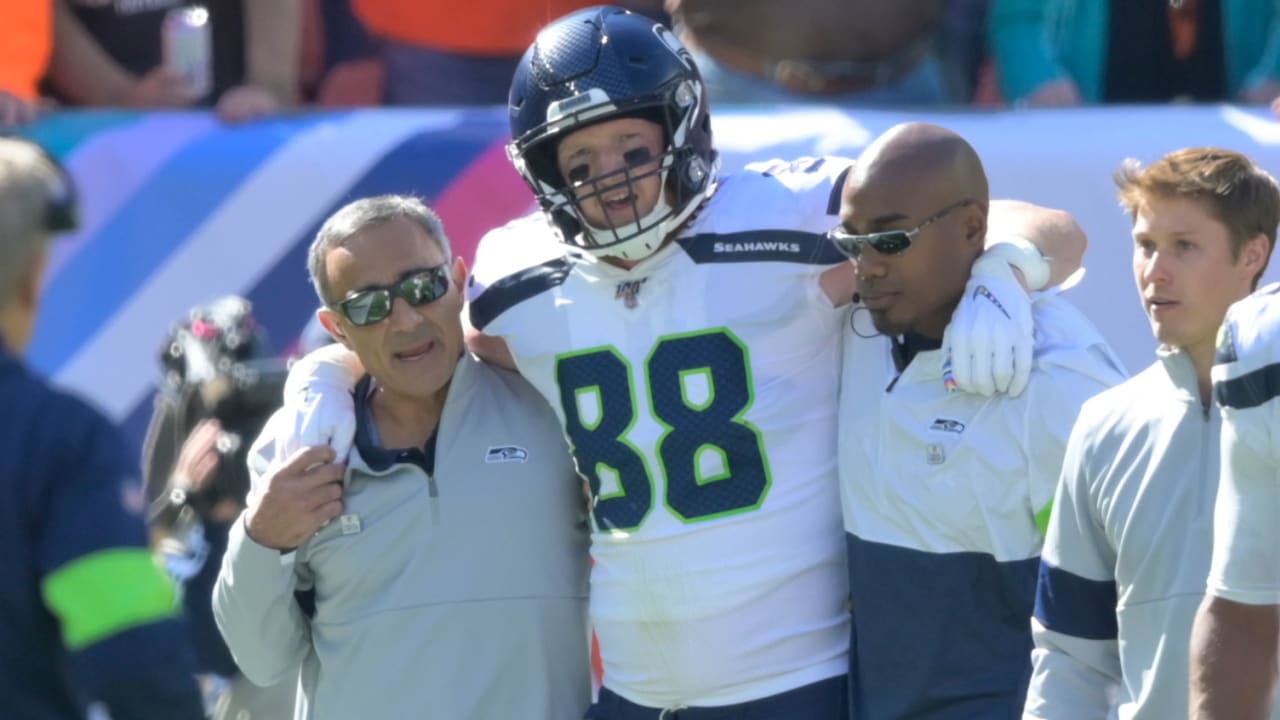 Will Dissly injury update: Seahawks tight end will miss rest of season,  Pete Carroll says