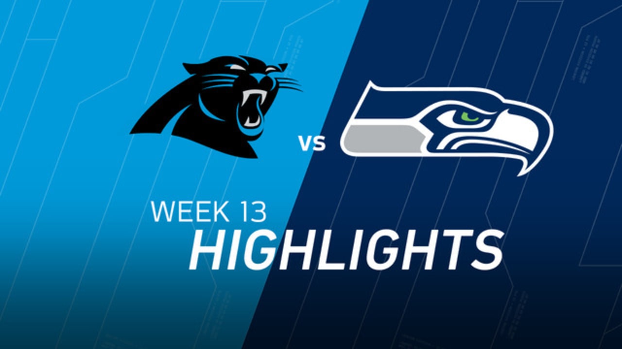 Panthers vs. Seahawks  NFL Week 13 Game Highlights 