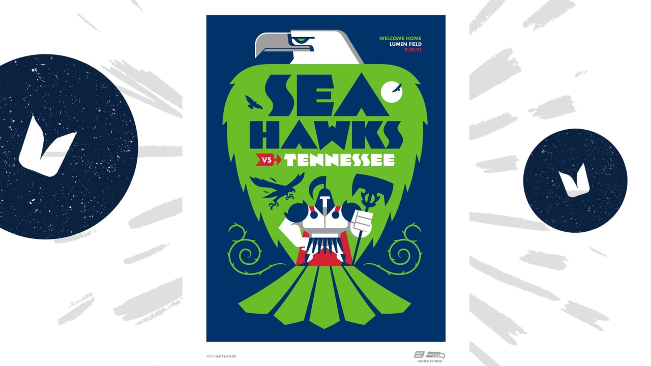 Seattle Seahawks - A bye week Gameday poster sale! Starting at 10:00 AM PST  tomorrow (11/18,) the Ames Bros are putting posters from the 2019 - 2021  all available for purchase. Each