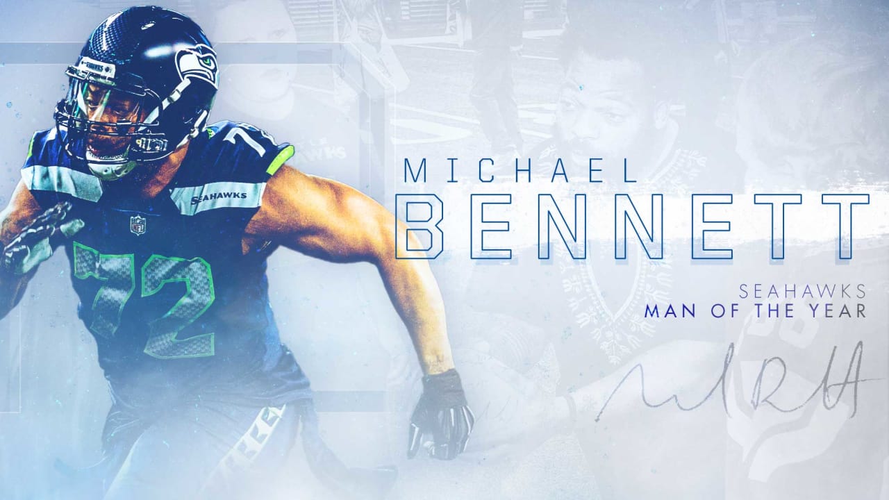 Seahawks Defensive End Michael Bennett Nominated For Walter Payton NFL Man  Of The Year Award 