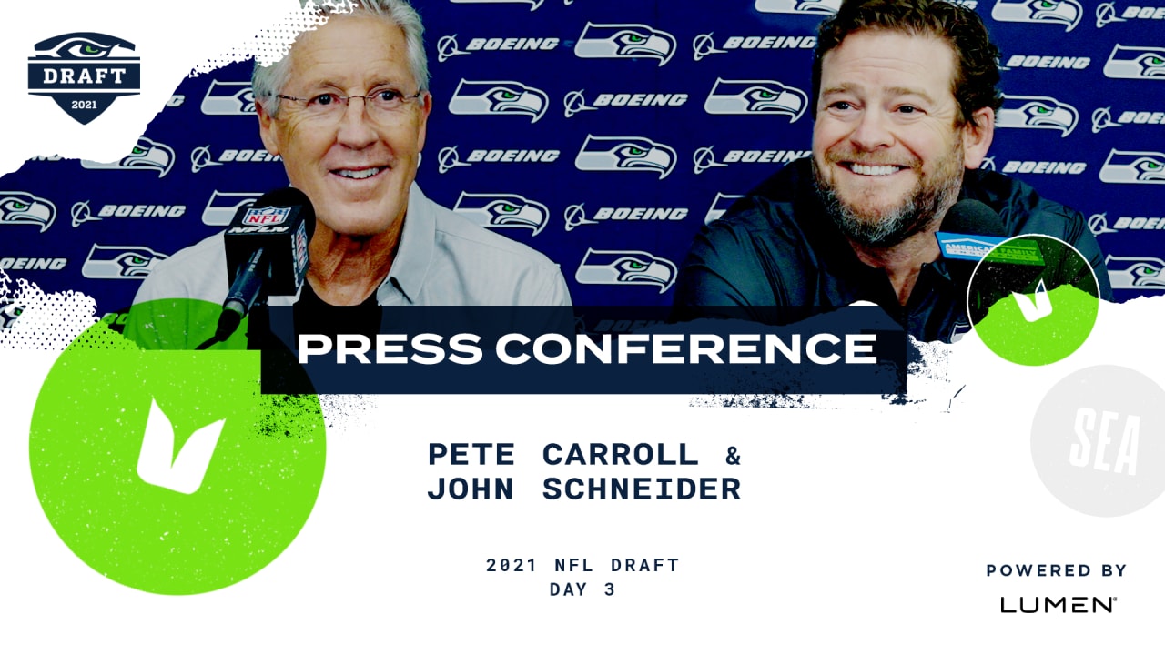 Pete Carroll and John Schneider excited by 'flexibility' this