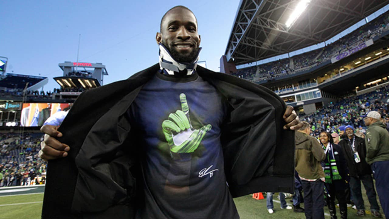 Wide receiver Ricardo Lockette of the Seattle Seahawks celebrates News  Photo - Getty Images