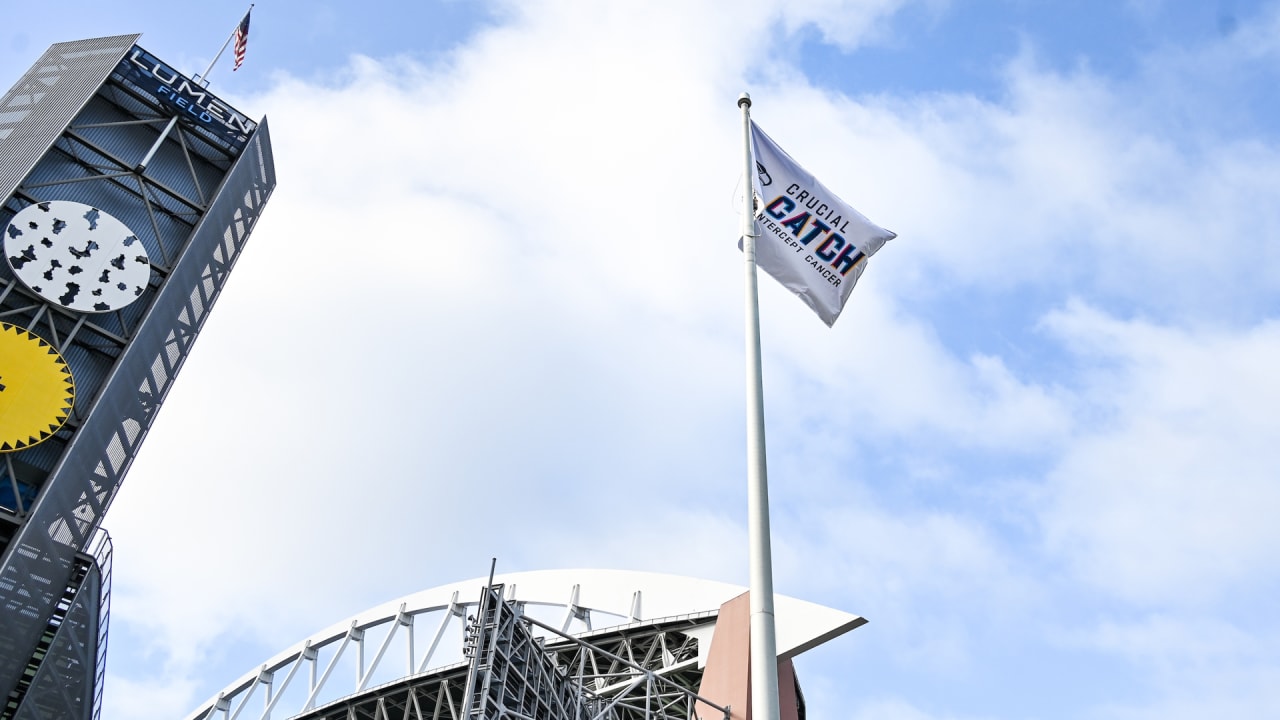 Seahawks, NFL raising awareness for breast cancer on game day