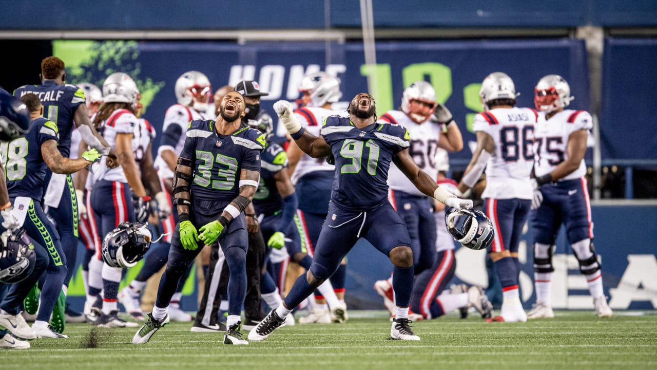 Seattle Seahawks' L.J. Collier comes up big to stop Cam Newton on game's  final play in win over the New England Patriots 