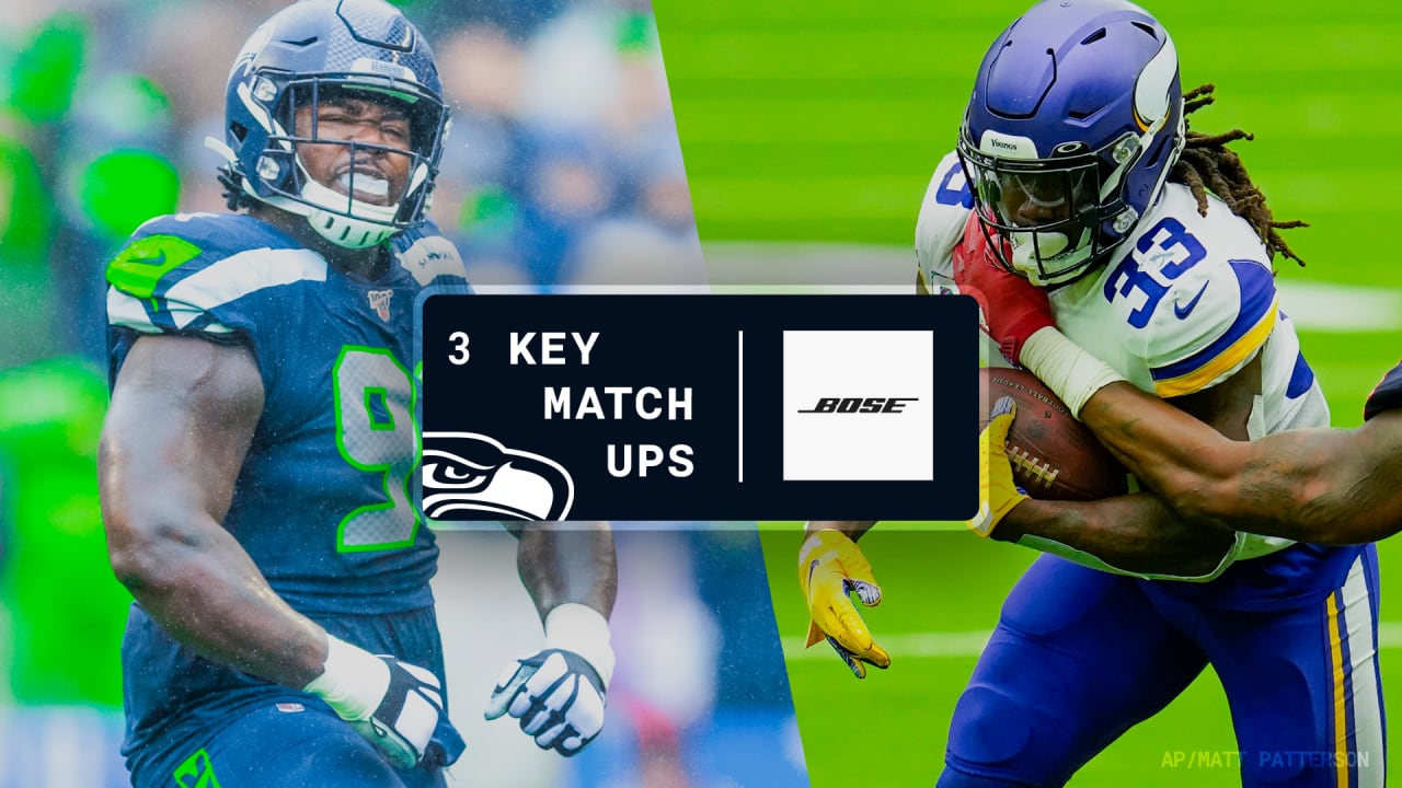 2020 Week 5: Seahawks vs Vikings Key Matchups