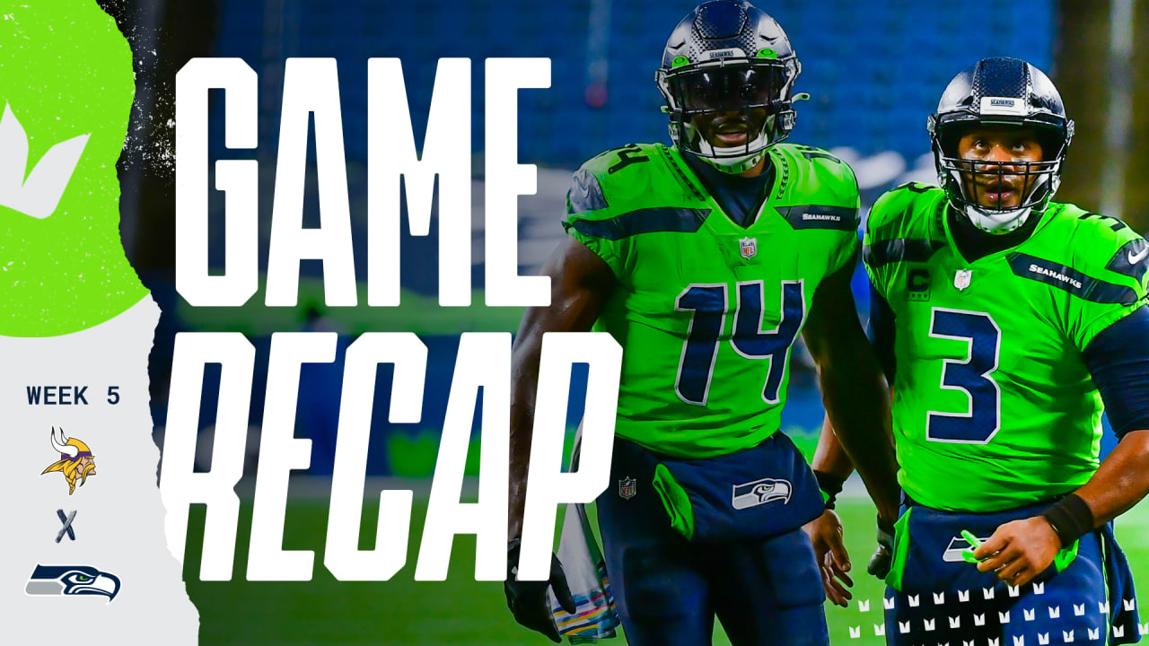 2020 Week 5: Seahawks vs Vikings Recap
