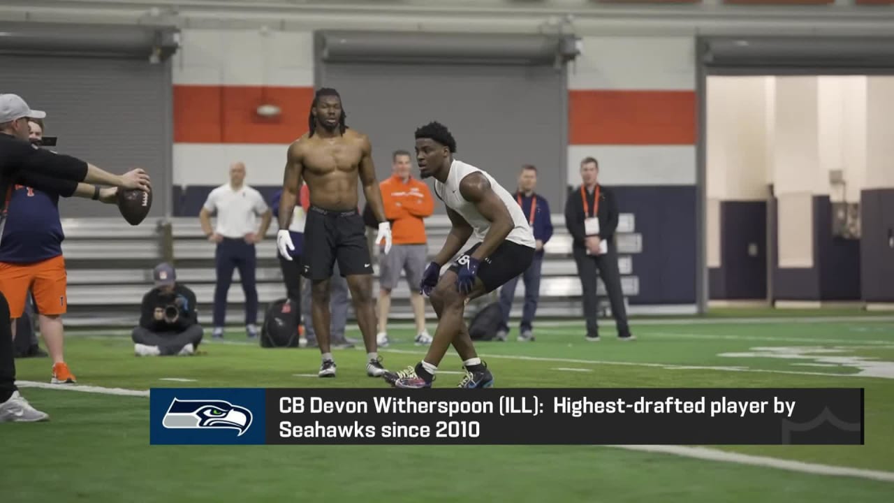 Seahawks Select CB Devon Witherspoon, Illinois In Round 1 With Pick No. 5