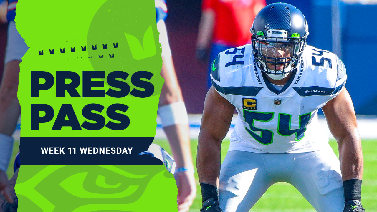 Seahawks 2020 Press Pass - Week 8 Monday