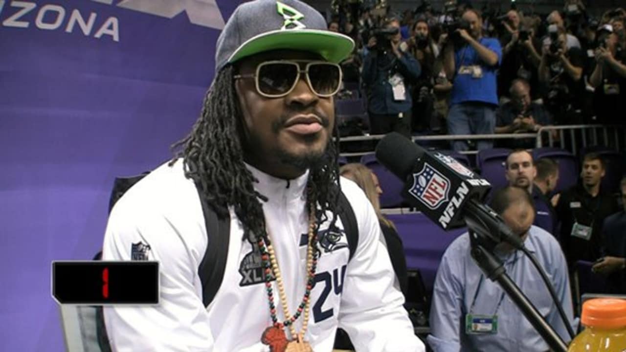 Marshawn Lynch I M Just Here So I Won T Get Fined