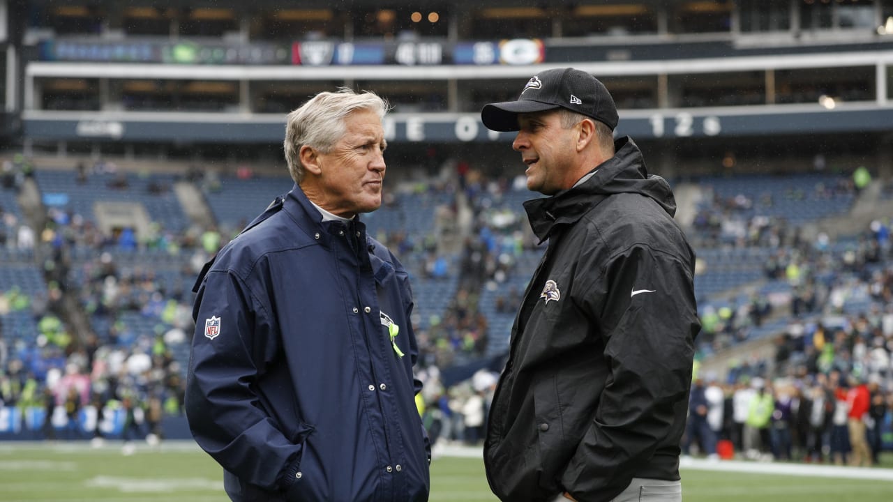 WATCH: John Harbaugh and Marcus Peters have sideline shouting match during  loss - On3