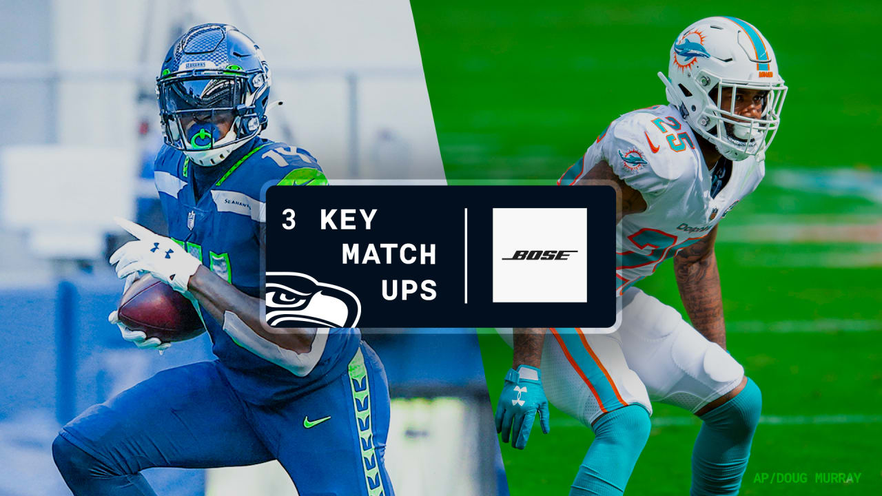 2020 Week 4 Key Matchups: Seahawks at Dolphins