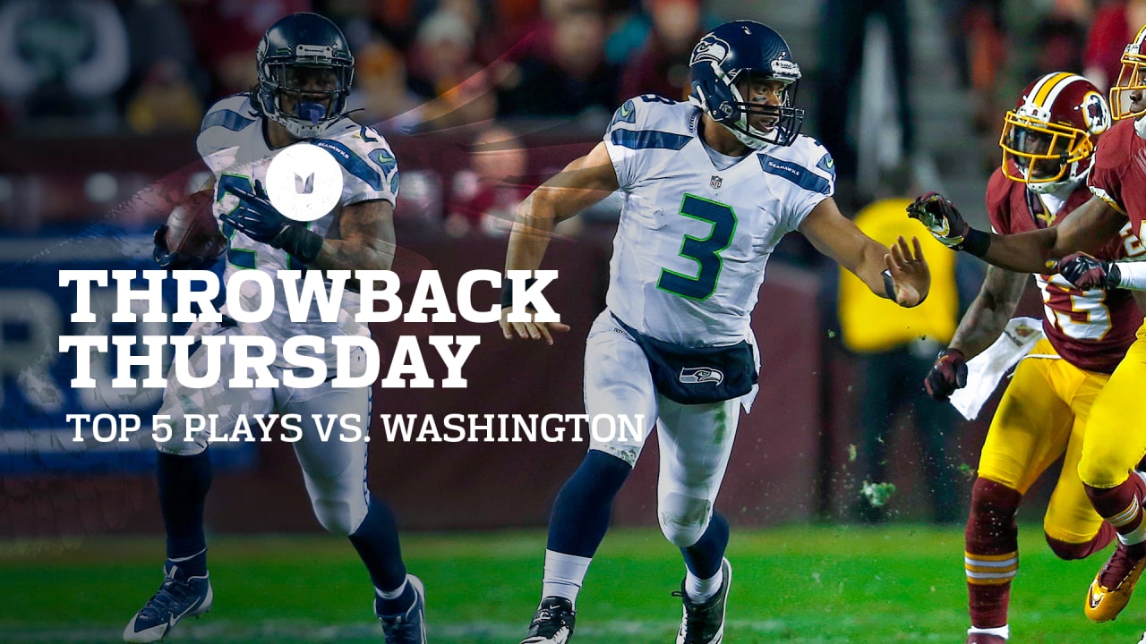 NFL Throwback: Seahawks' Top 5 Plays Vs. Washington