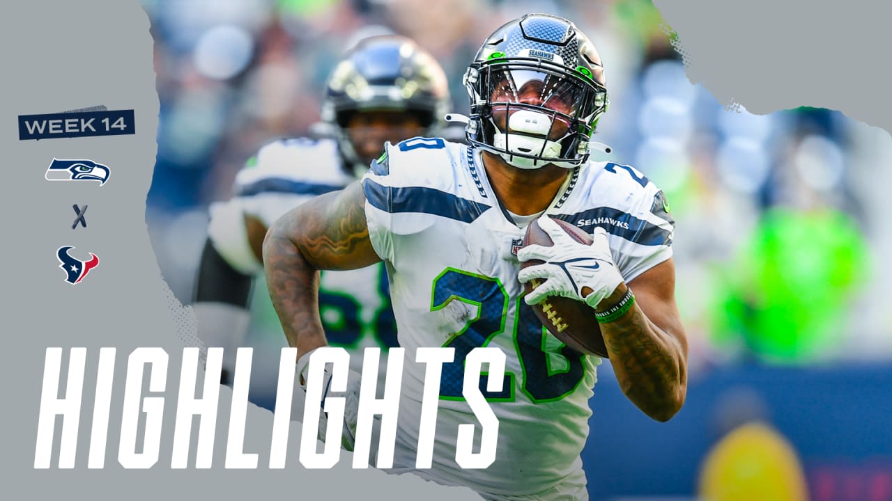 2021 Week 14 Seahawks at Texans Game Highlight