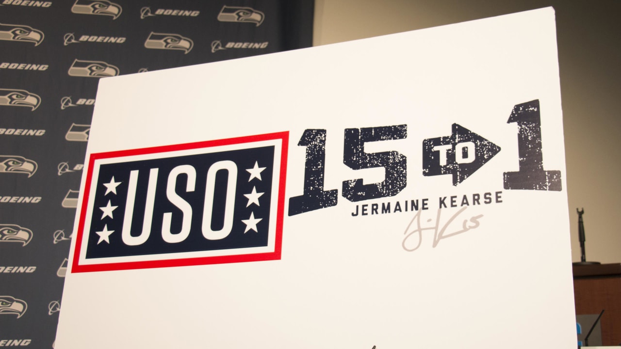 Jermaine Kearse's 15 To 1 Foundation Partners With USO Northwest To Expand  Efforts In Military Community