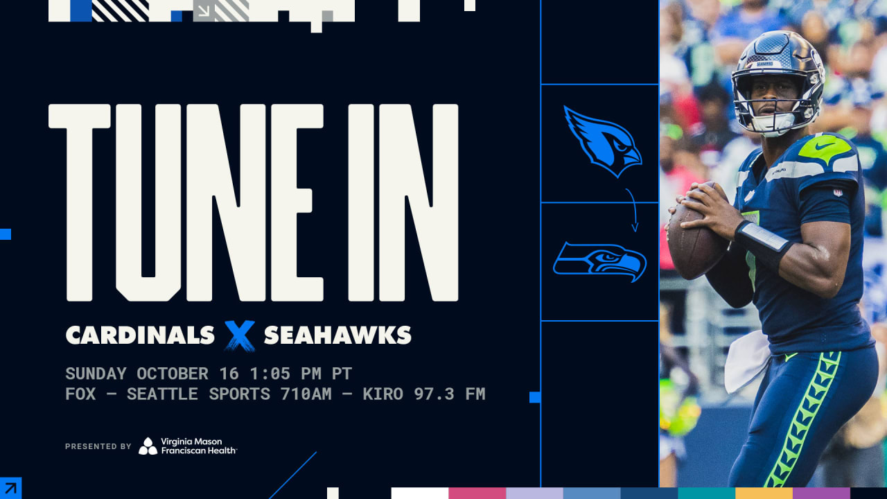 Seahawks vs. Cardinals: How To Watch, Listen And Live Stream On