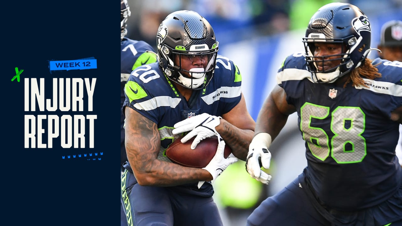 Week 13 Injury Report: Seahawks vs. 49ers