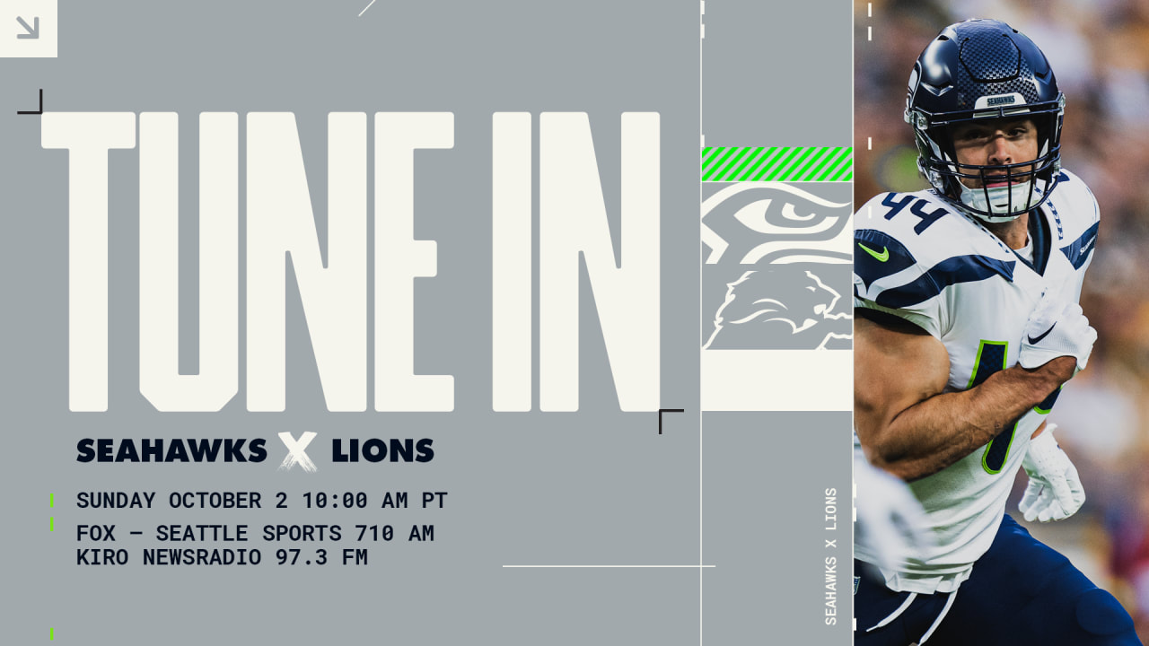 Seahawks vs. Lions Live Stream: How to Watch the NFL Week 2 Game Online  Today