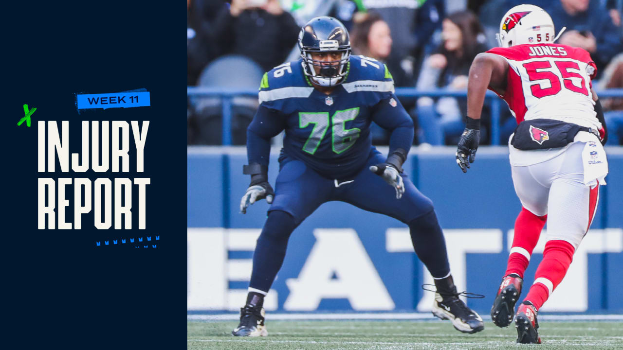 Week 11 Injury Report: Seahawks vs. Cardinals