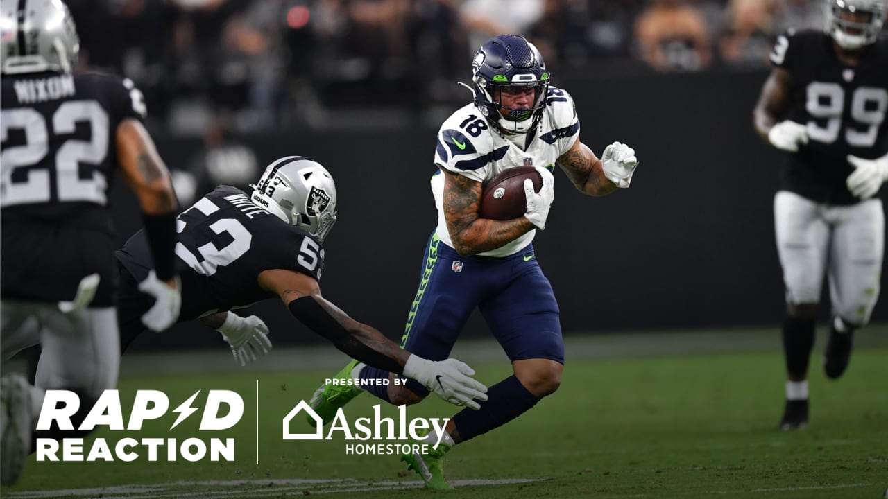 Raiders-Seahawks game at Allegiant Stadium viewing