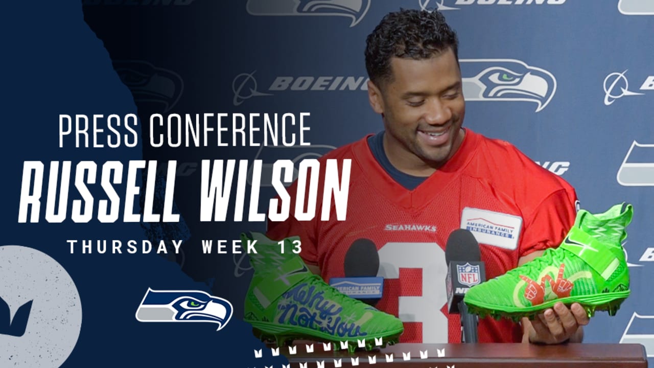 Russell Wilson on His New Cleat, Misconceptions and the Best