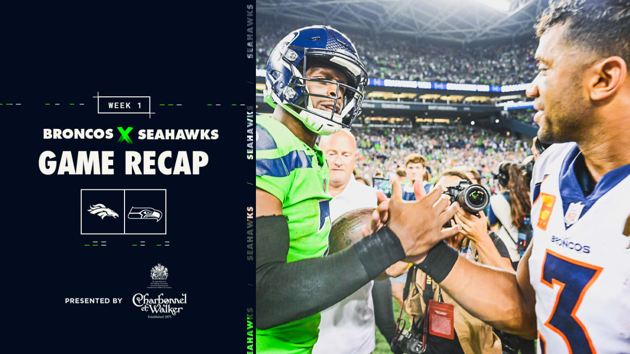 2022 NFL season, Week 1: What we learned from Seahawks' win over