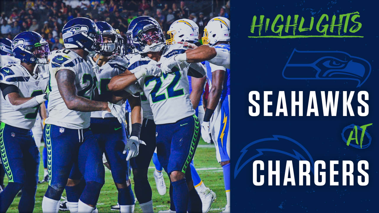 Seahawks vs. Chargers Highlights