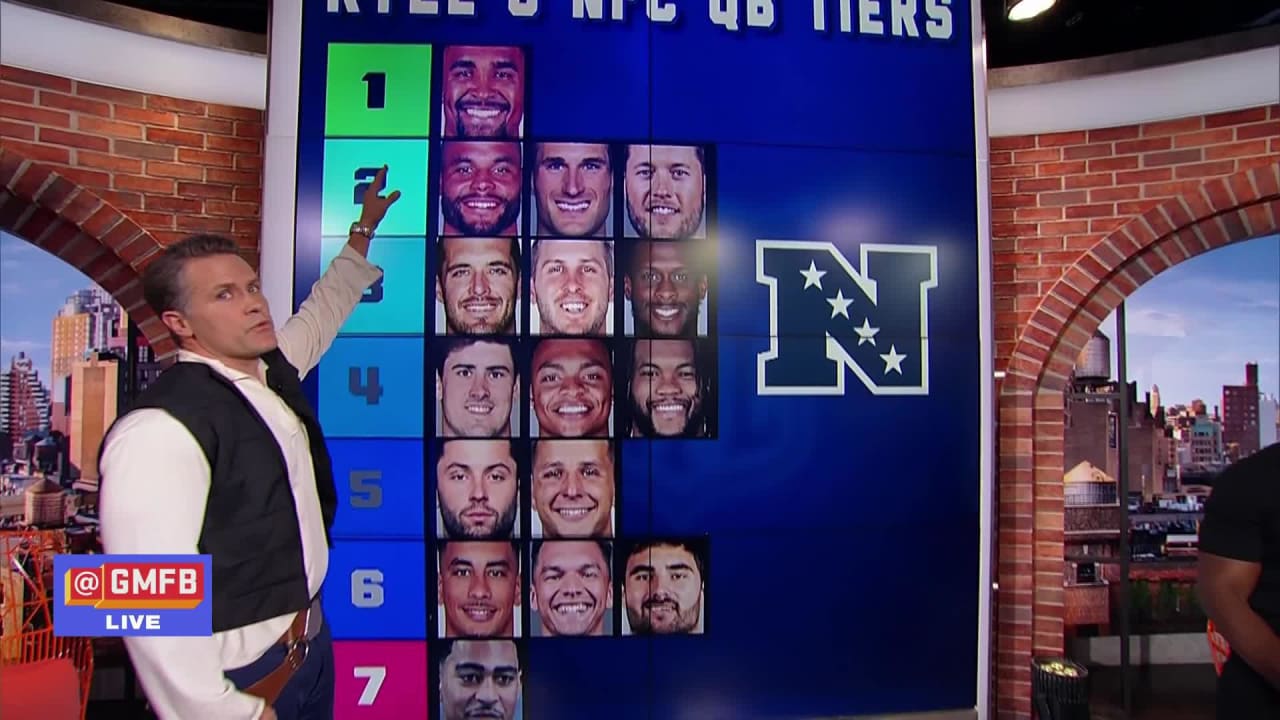 NFL Network - Kyle Brandt's AFC QB rankings have caught