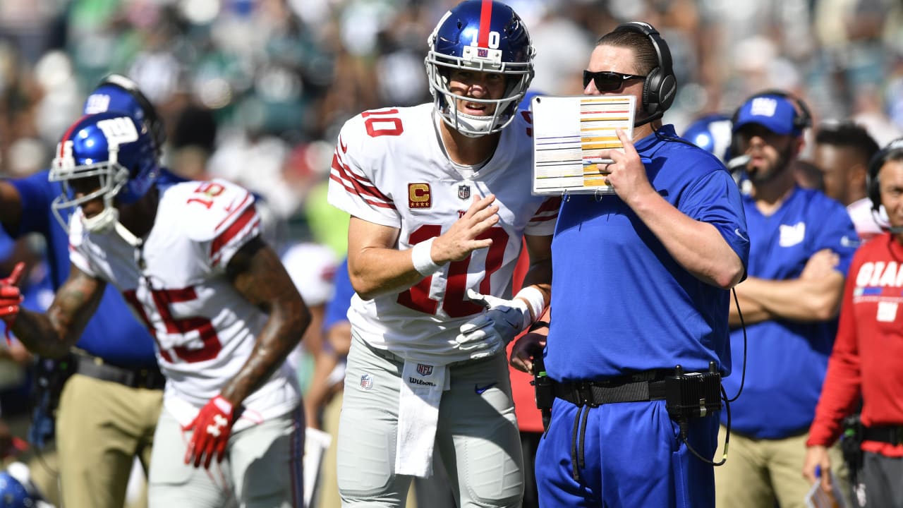 September 24, 2015, New York Giants center Weston Richburg (70) in action  during the NFL game between the Washington Redskins and the New York Giants  at MetLife Stadium in East Rutherford, New