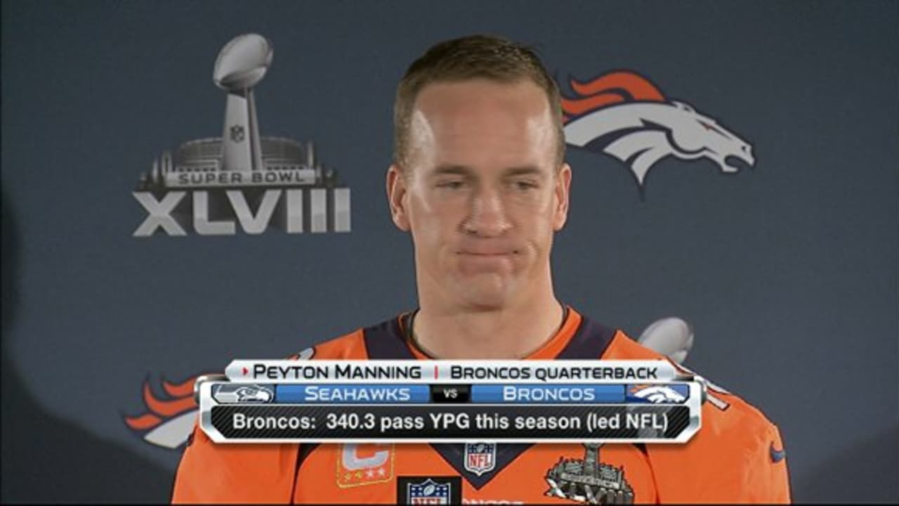 Broncos' Peyton Manning 'proud' that he throws 'ducks'