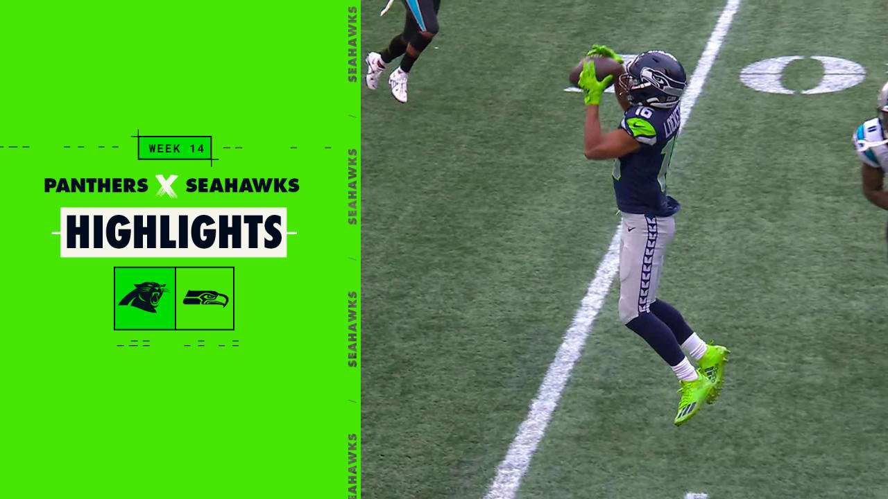 2022 Week 14 Seahawks vs. Panthers Tyler Locket ToeTap 17Yard Catch