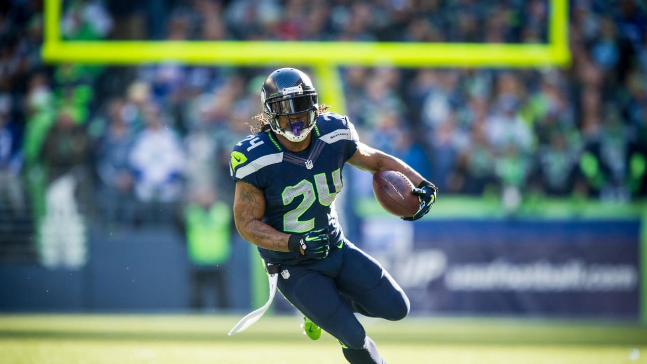 Running back Marshawn Lynch to provide boost to Seahawks' sagging run game  