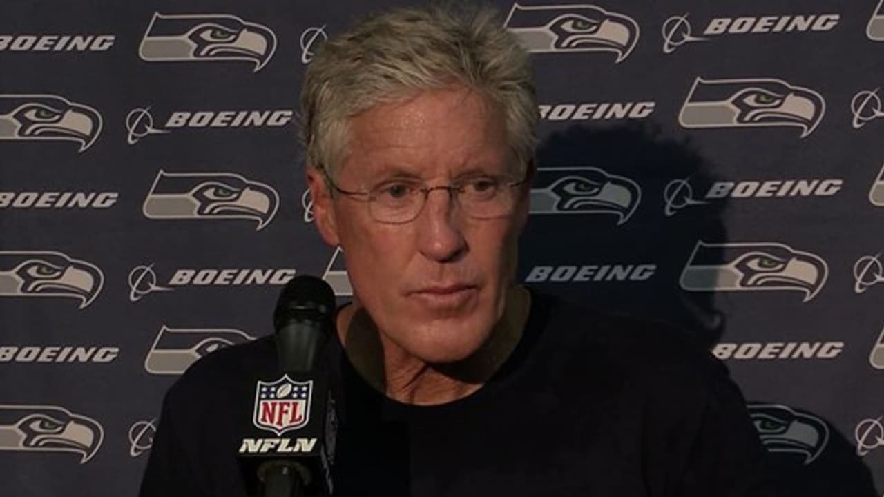 Pete Carroll Press Conference at Chargers