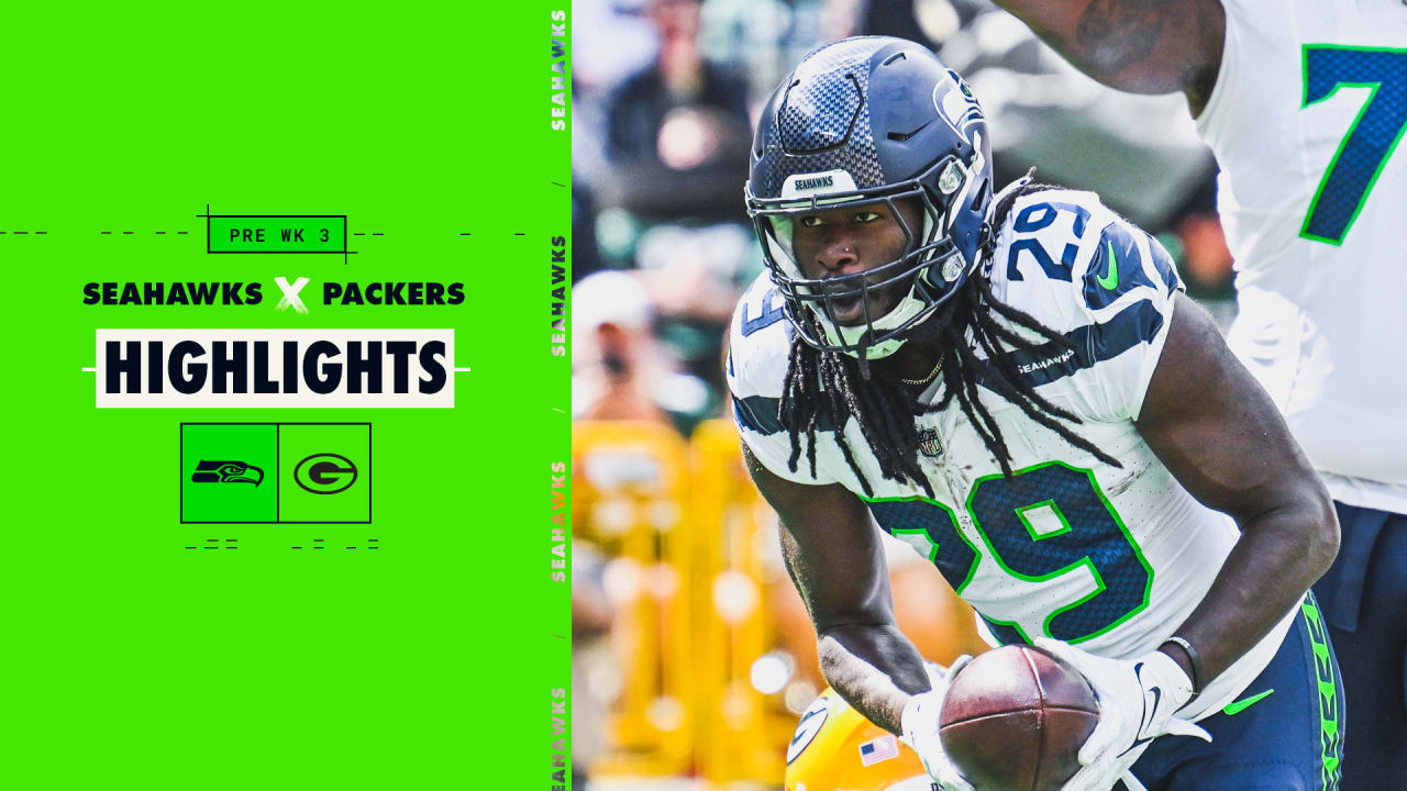 2023 Preseason Week 3 Seahawks at Packers SaRodorick Thompson Jr. Runs In  Touchdown Highlight