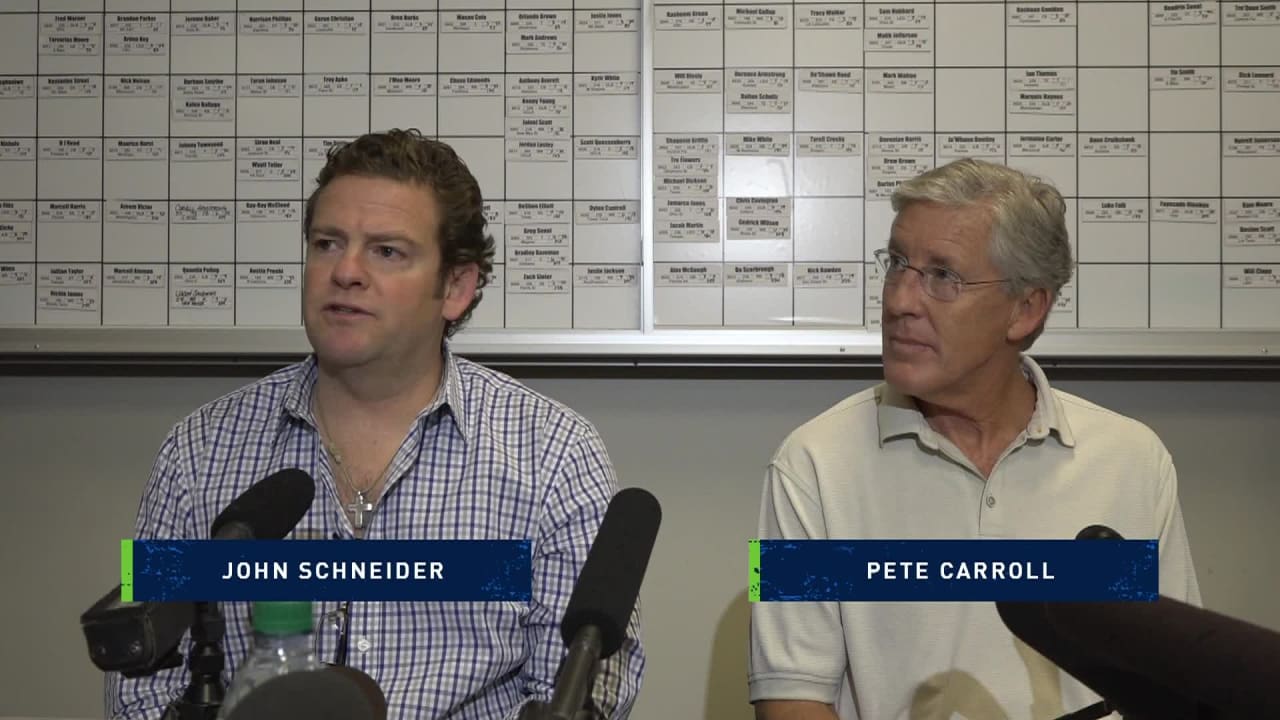John Schneider & Pete Carroll Draft Day 3 Press Conference