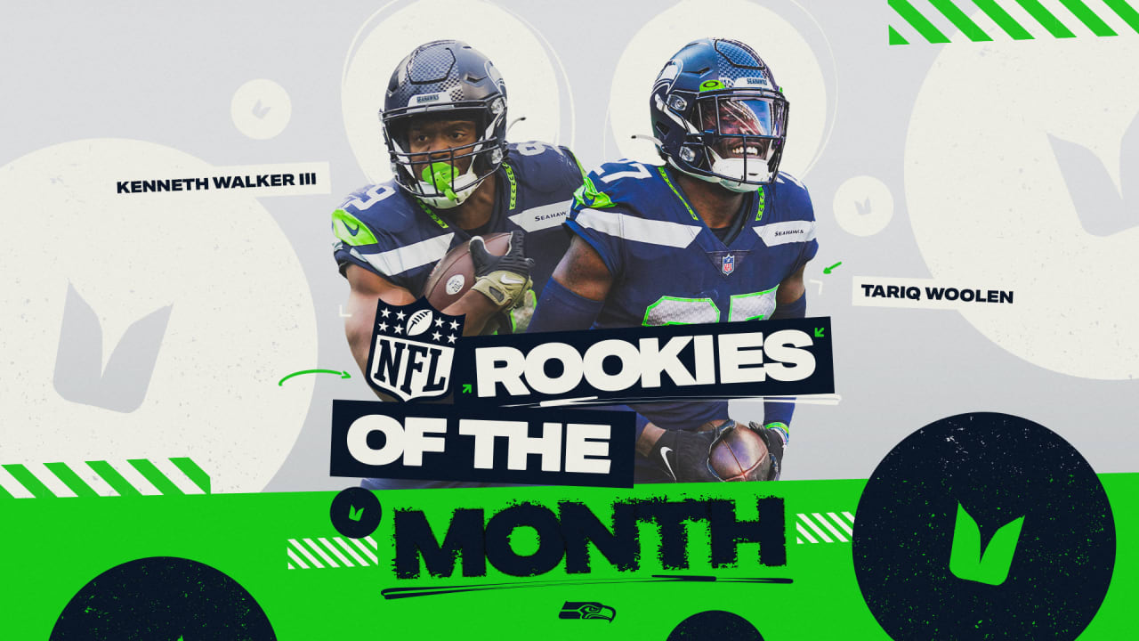 Tariq Woolen & Kenneth Walker III Earn NFL Rookie Of The Month Honors