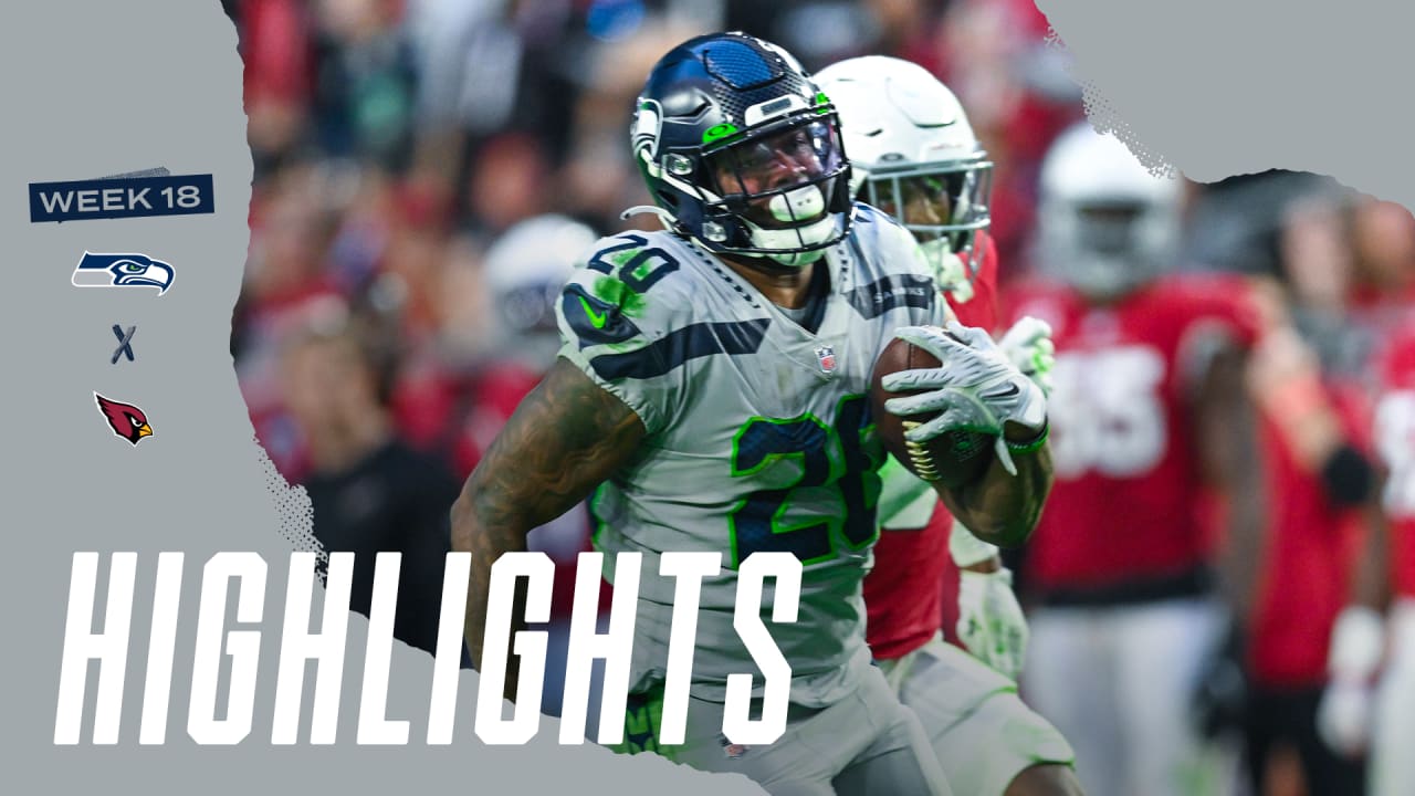 Seahawks vs. Cardinals Week 18 Highlights