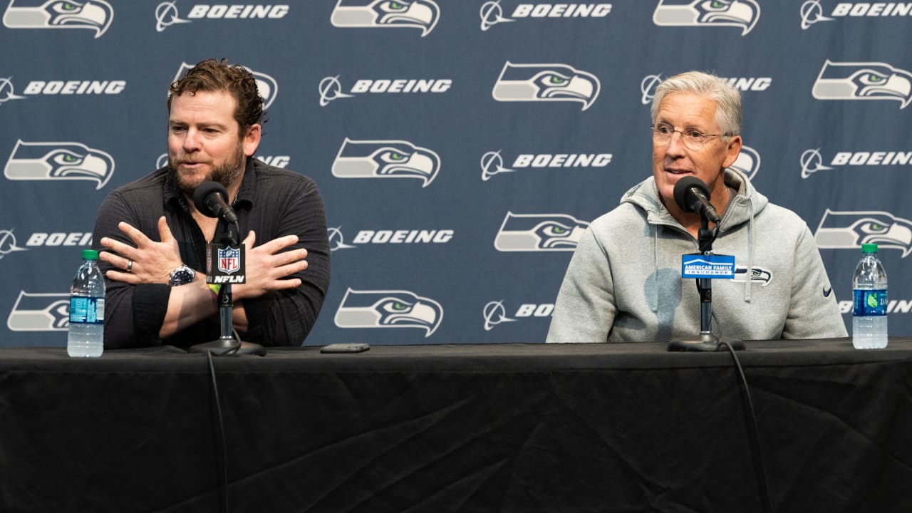 John Schneider &amp; Pete Carroll Pre-NFL Draft Press Conference