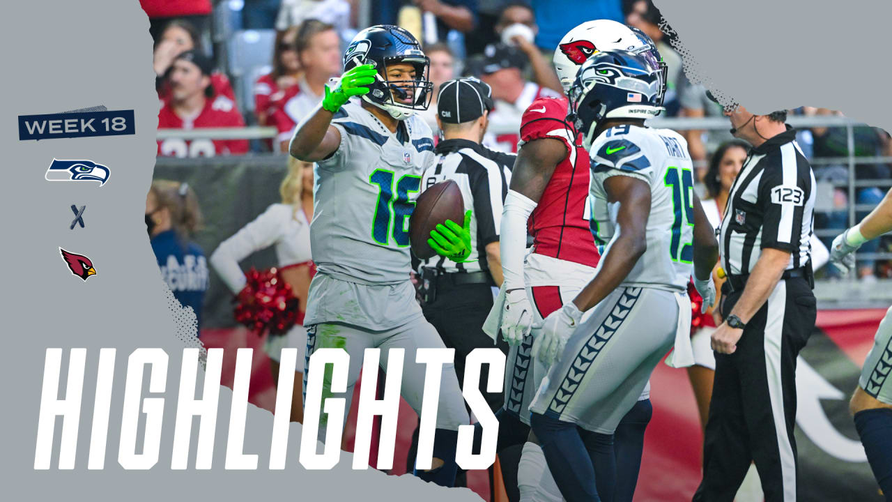 Seahawks vs. Cardinals Week 18 Highlights