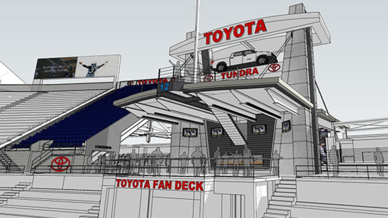 Seahawks Announce Toyota Fan Deck Expansion at CenturyLink Field