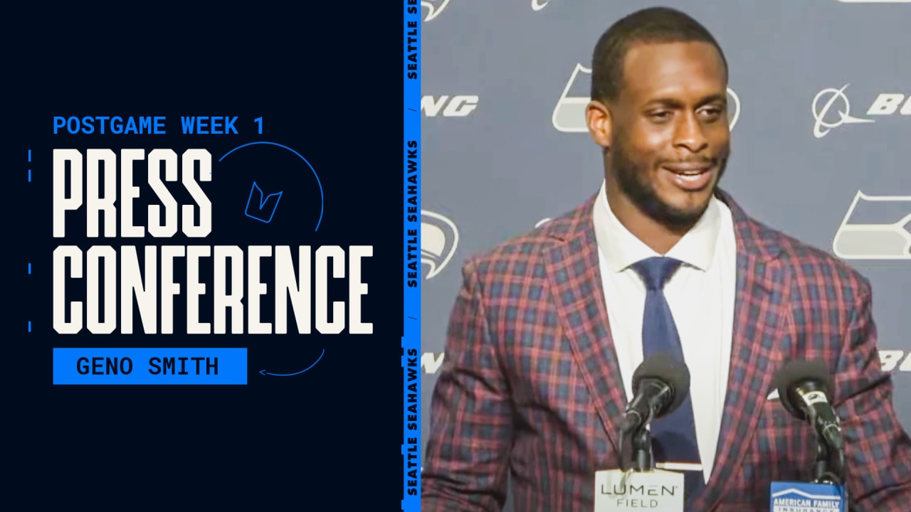 Geno Smith Postgame Press Conference - Week 1