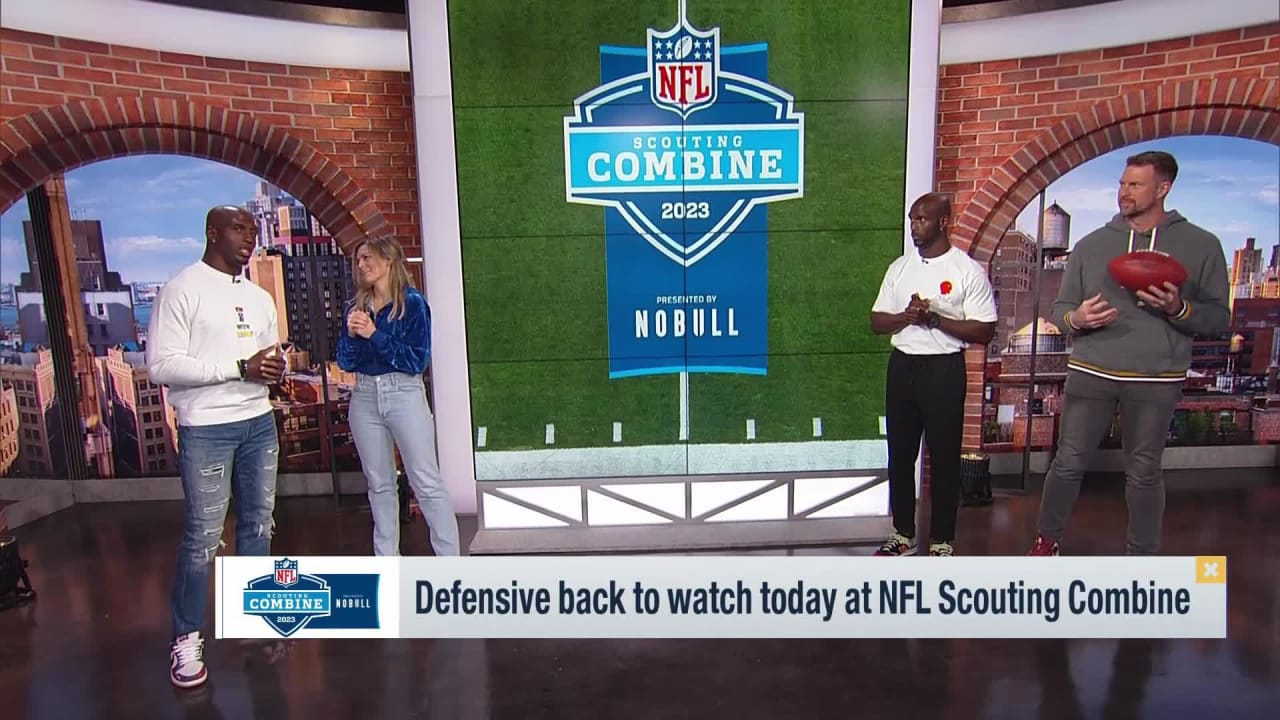 DBs To Watch At The NFL Scouting Combine Today 'GMFB'