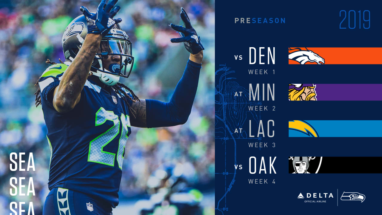 Seahawks 2021 Preseason Dates & Times Set