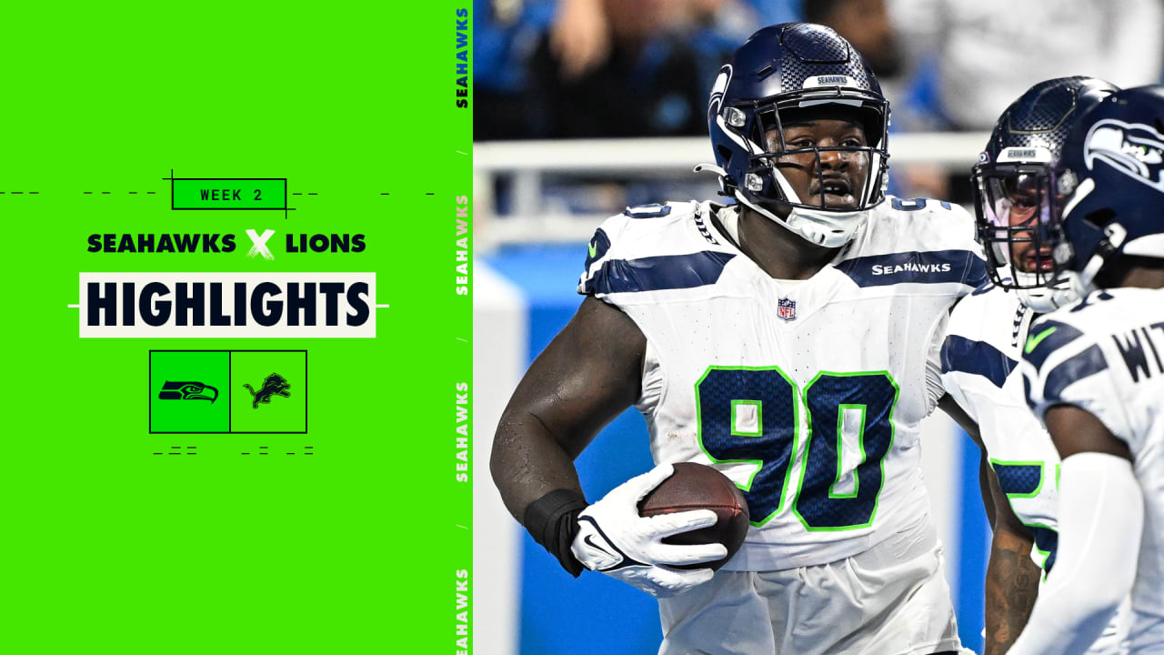 Seattle Seahawks vs. Detroit Lions highlights